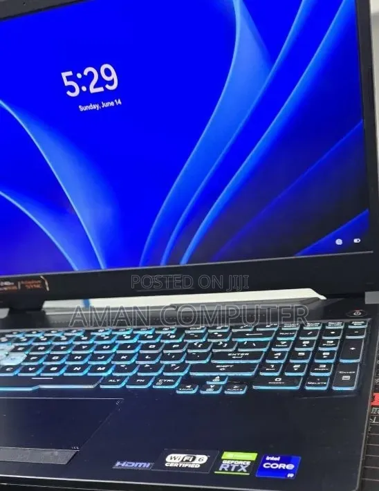 New Laptop Asus TUF Gaming A15 16GB Intel Core i9 SSD 512GB