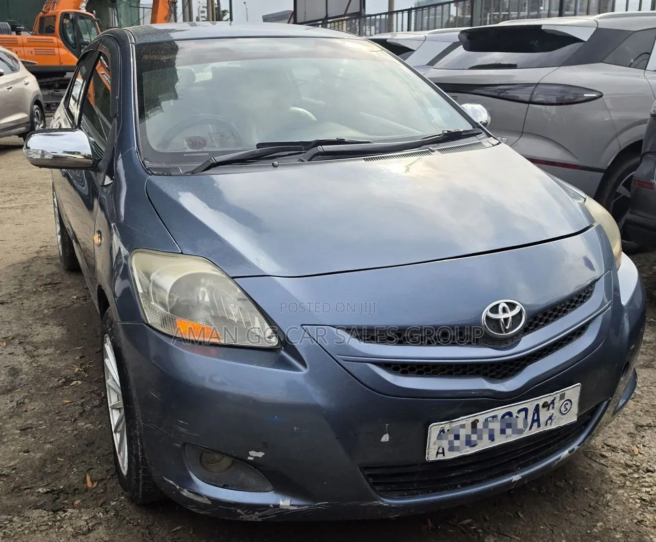 Toyota Yaris 2007 Gray