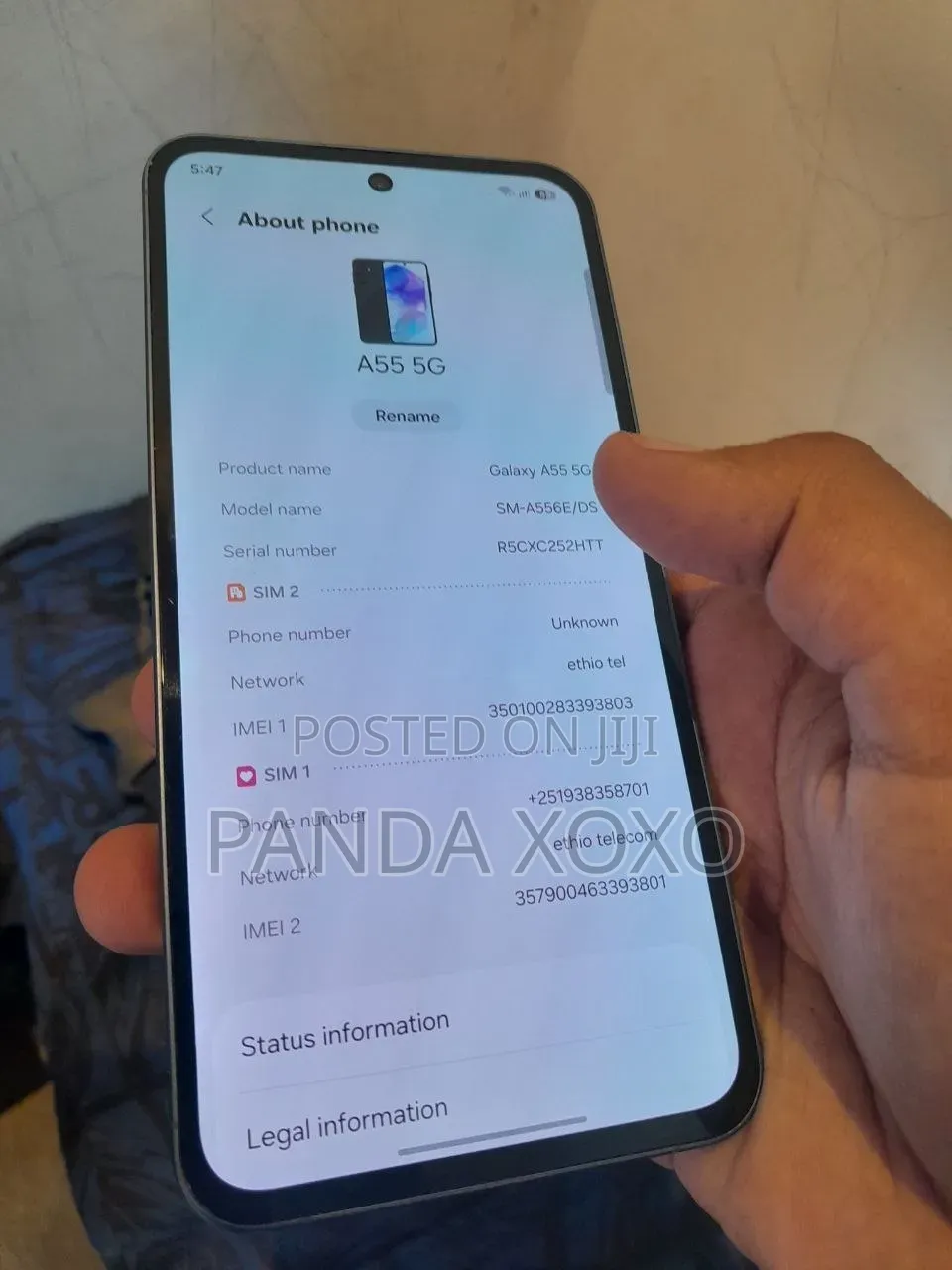 Samsung Galaxy A55 128 GB Blue