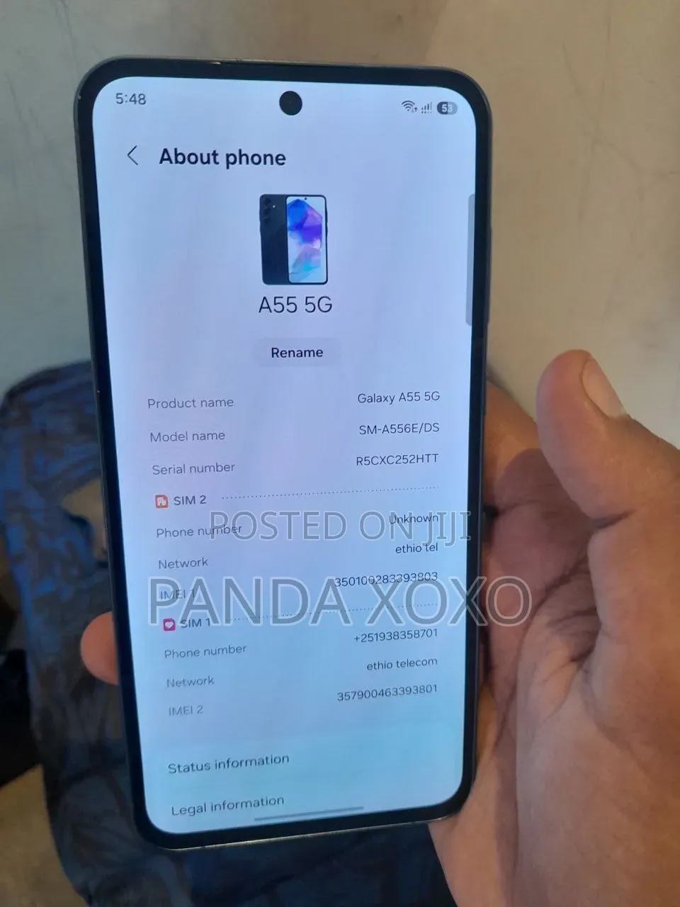 Samsung Galaxy A55 128 GB Blue