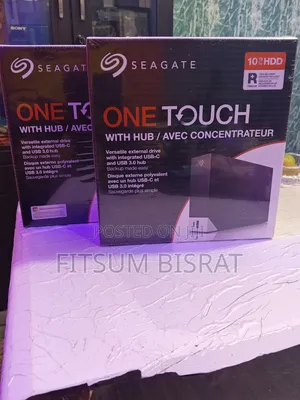 Seagate One Touch Hub 10 Tb External Hard Drive HDD