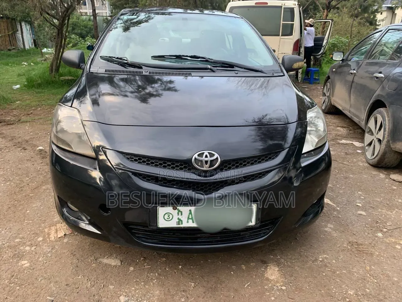 Toyota Yaris 2007 Black
