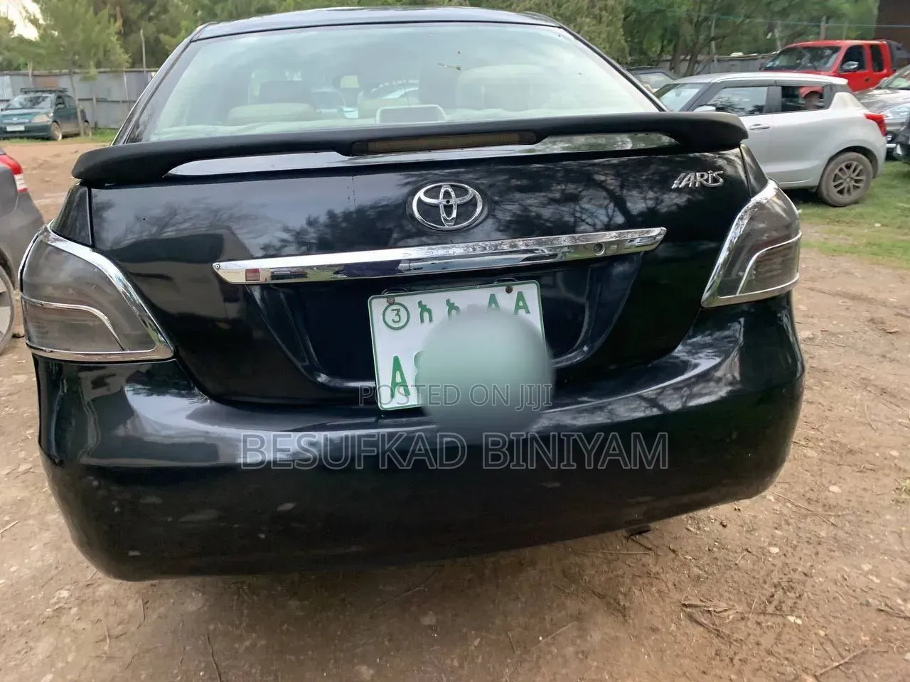 Toyota Yaris 2007 Black