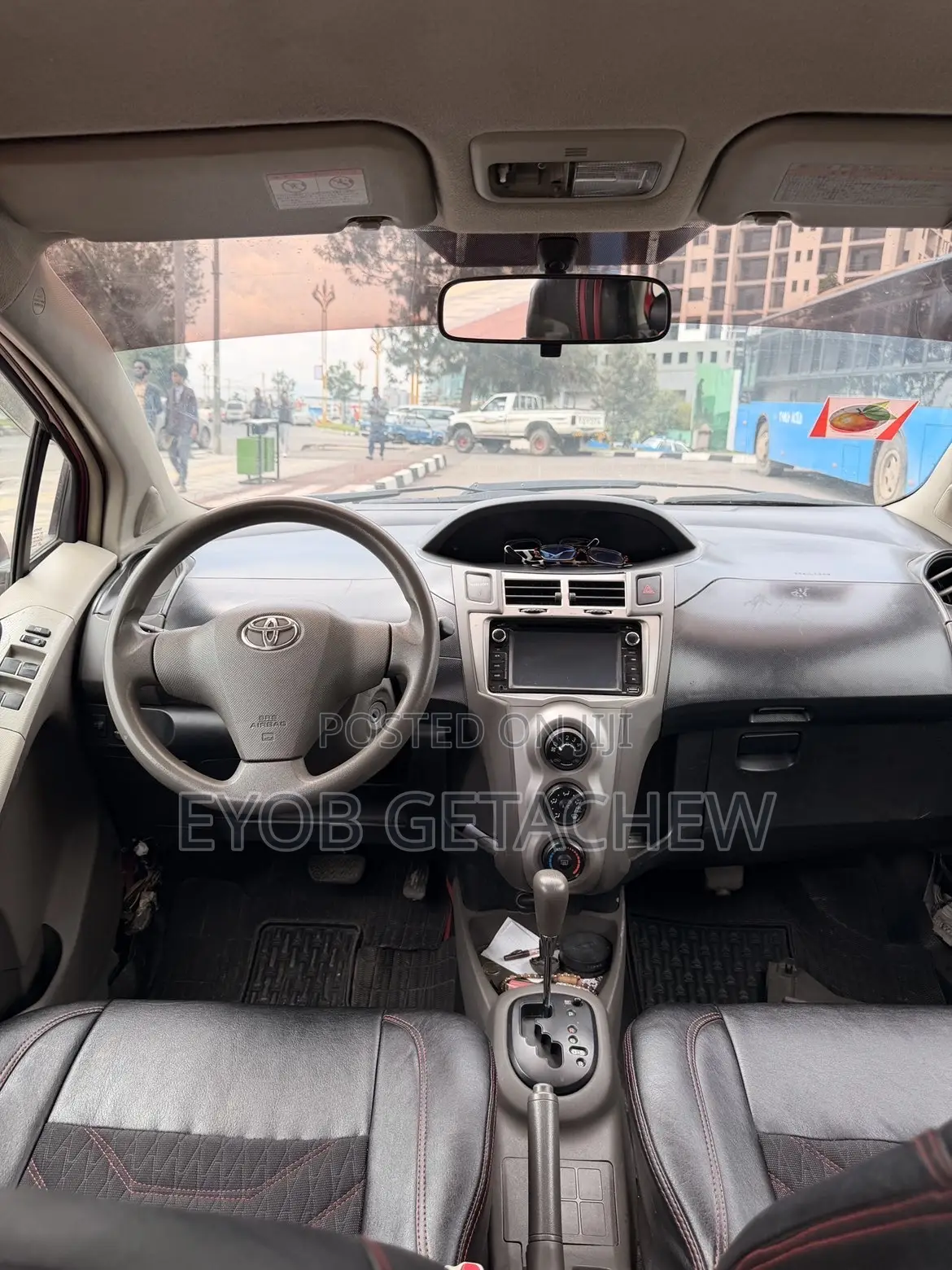 Toyota Yaris 2008 Red