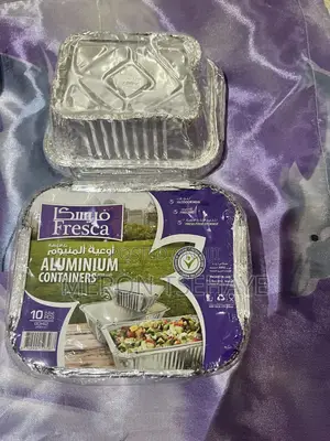 Aluminum Food Container 10 Pieces