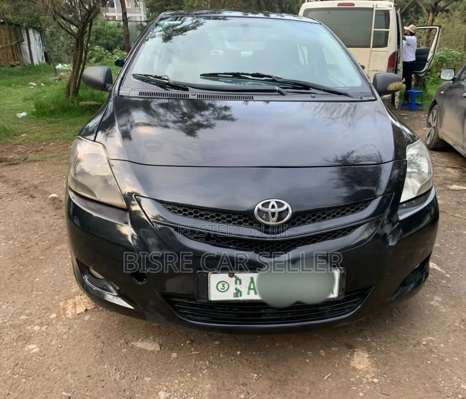 Toyota Yaris 2007 Black