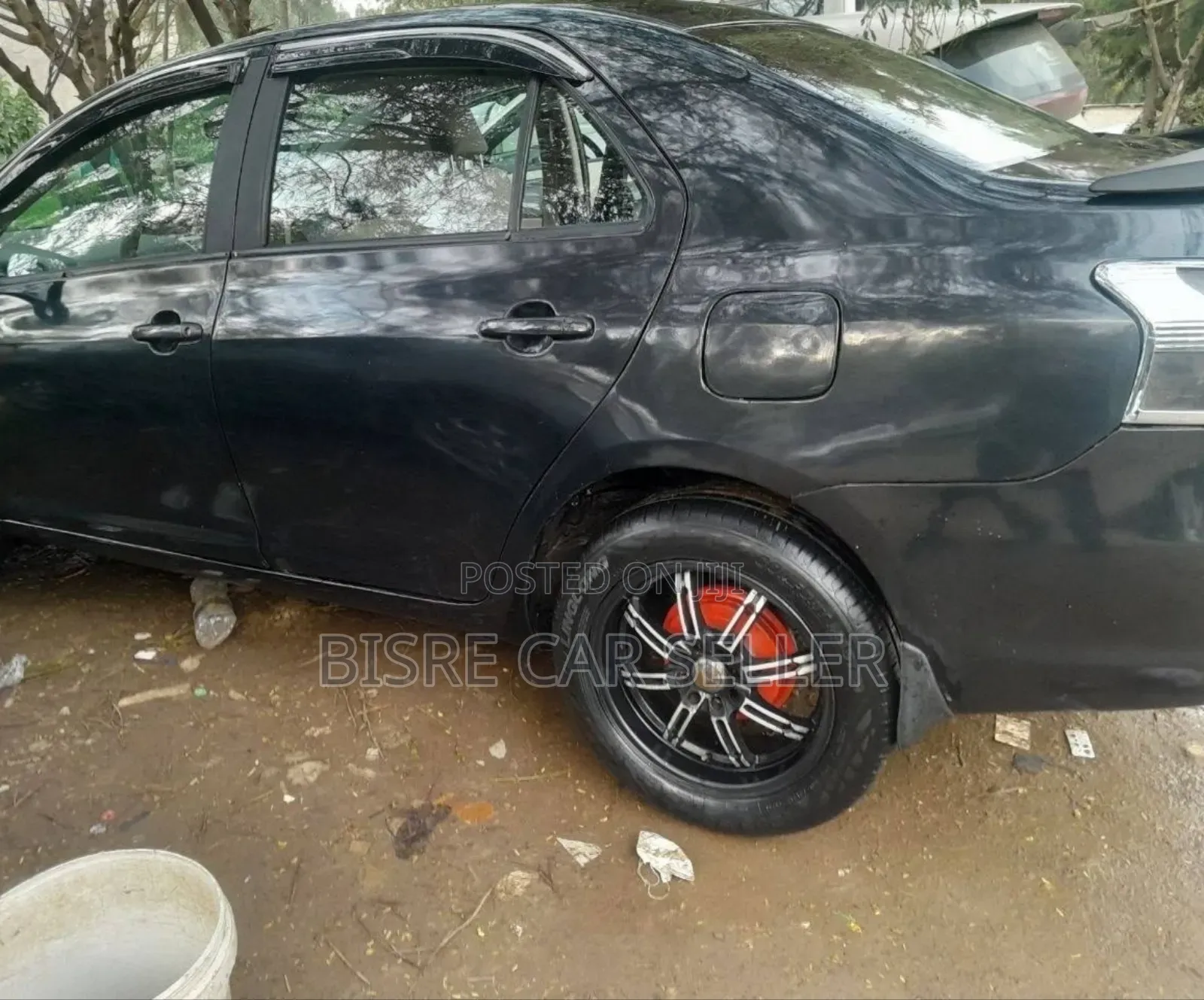 Toyota Yaris 2007 Black