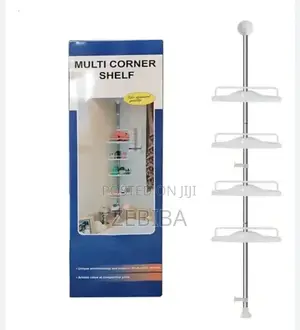 Adjustable Bathroom Corner Shelf a 4-Tier Adjustable Telescopic Corne