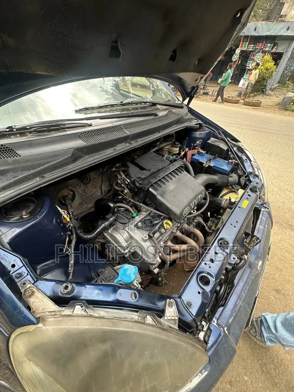 Toyota Yaris 1.4 2002 Blue