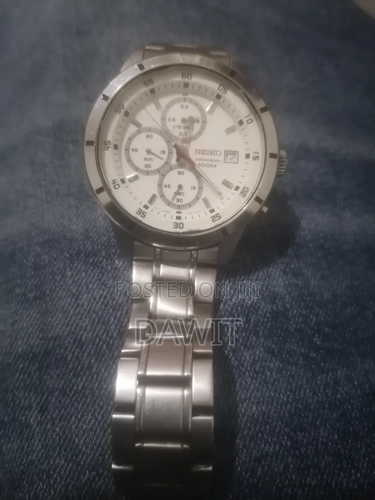 Seiko Men's Chronograph 100M Almarai