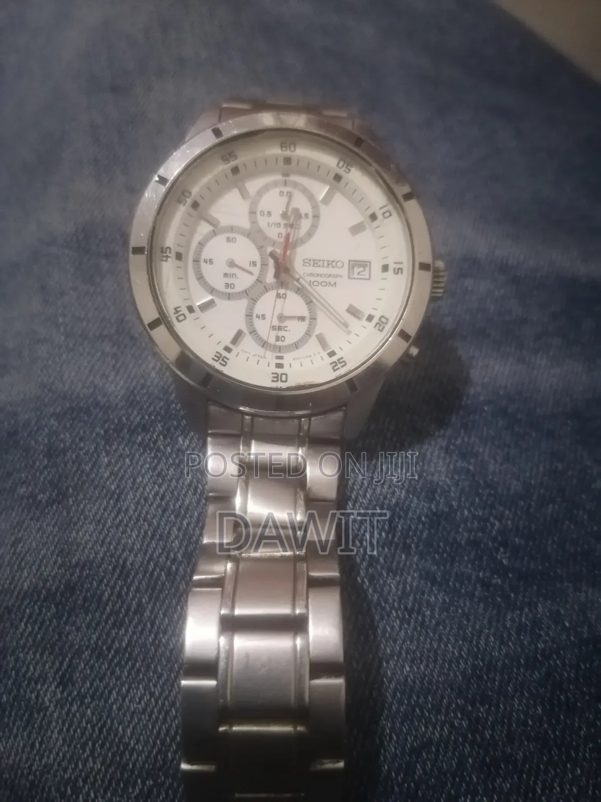 Seiko Men's Chronograph 100M Almarai
