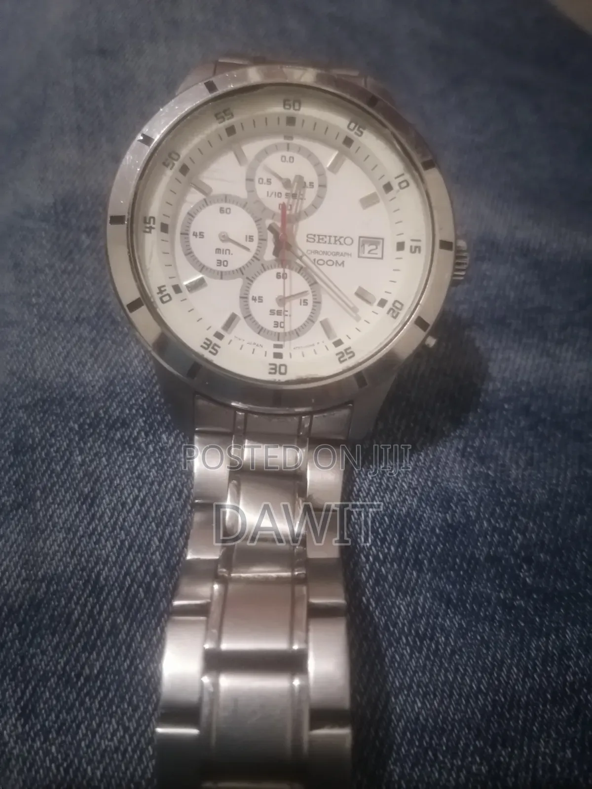 Seiko Men's Chronograph 100M Almarai