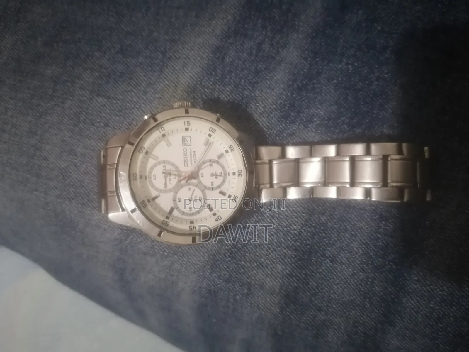 Seiko Men's Chronograph 100M Almarai