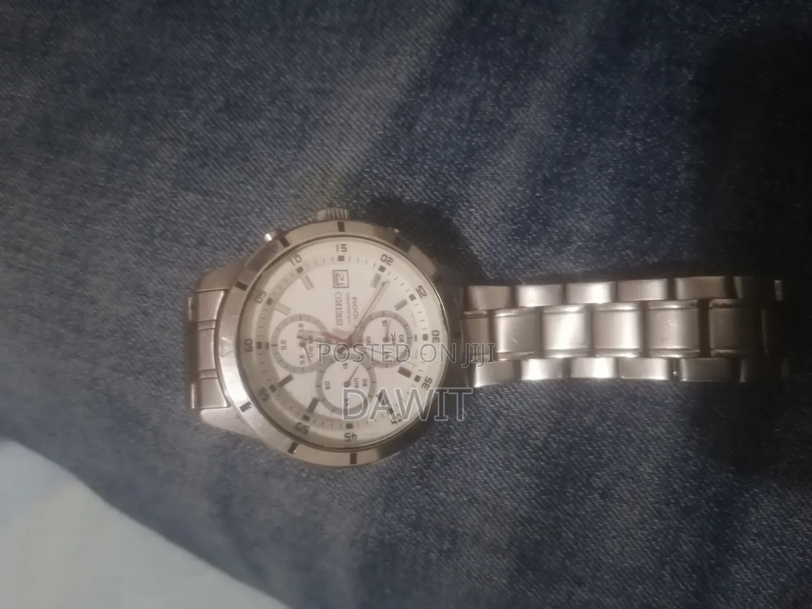 Seiko Men's Chronograph 100M Almarai