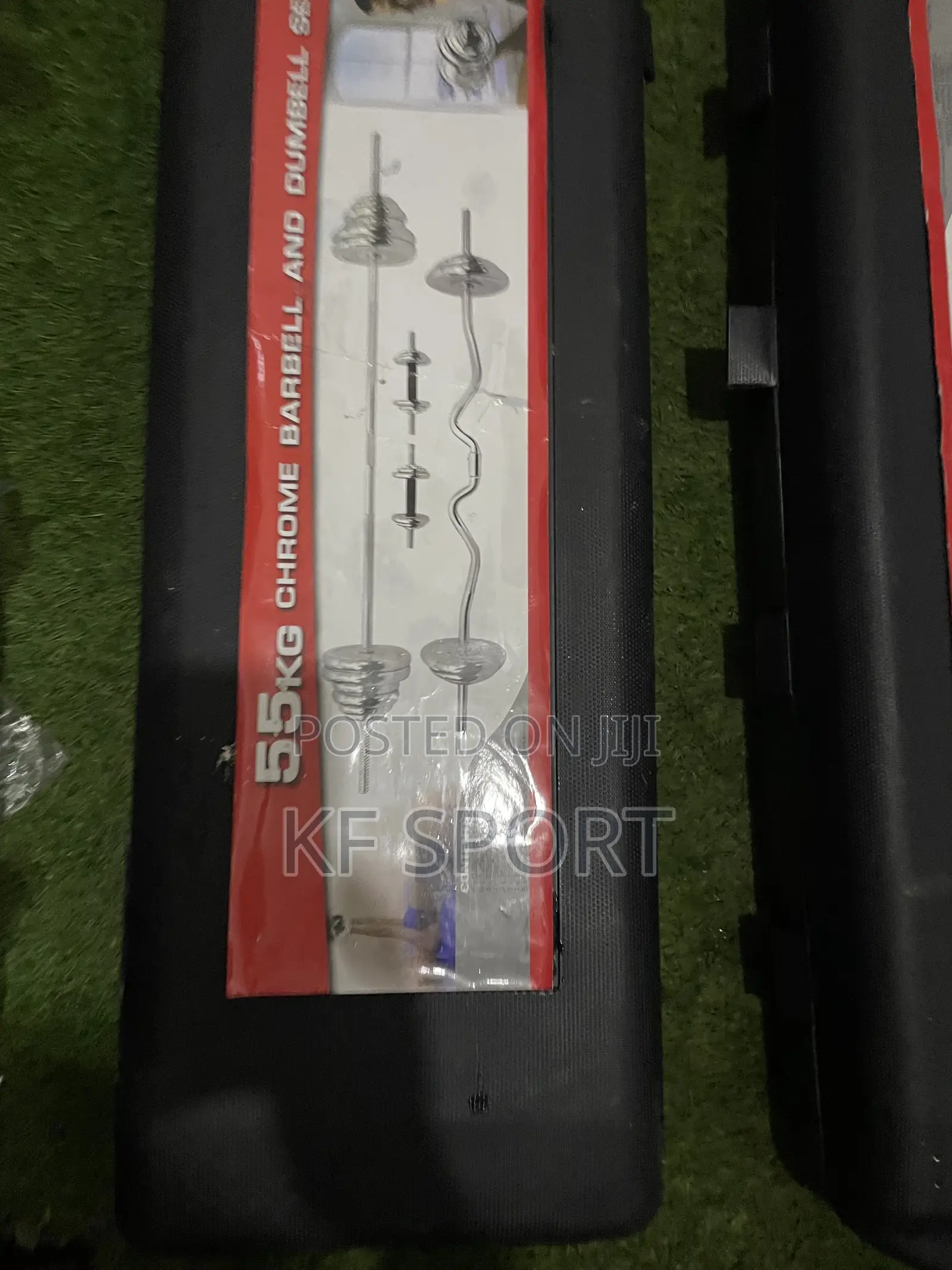 55 Kg York Adjustable Dumbbell and Barbell