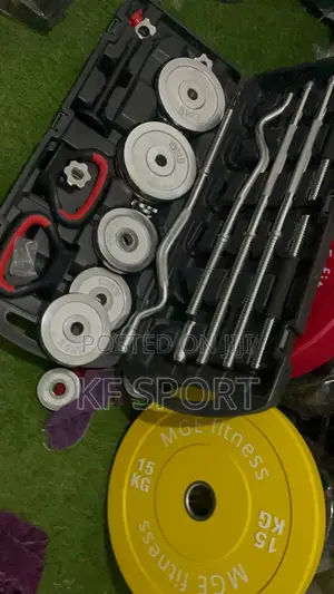 Kettlebell Dumbbell and Barbell in One (ዳምቤል ኬትል ቤል እና ባርቤል በአንድ)
