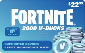 Fortnite v-Bucks