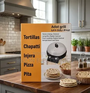 ADOT Injera Mitad / ADOT Electric Grill – Smart Cooking Made Easy!