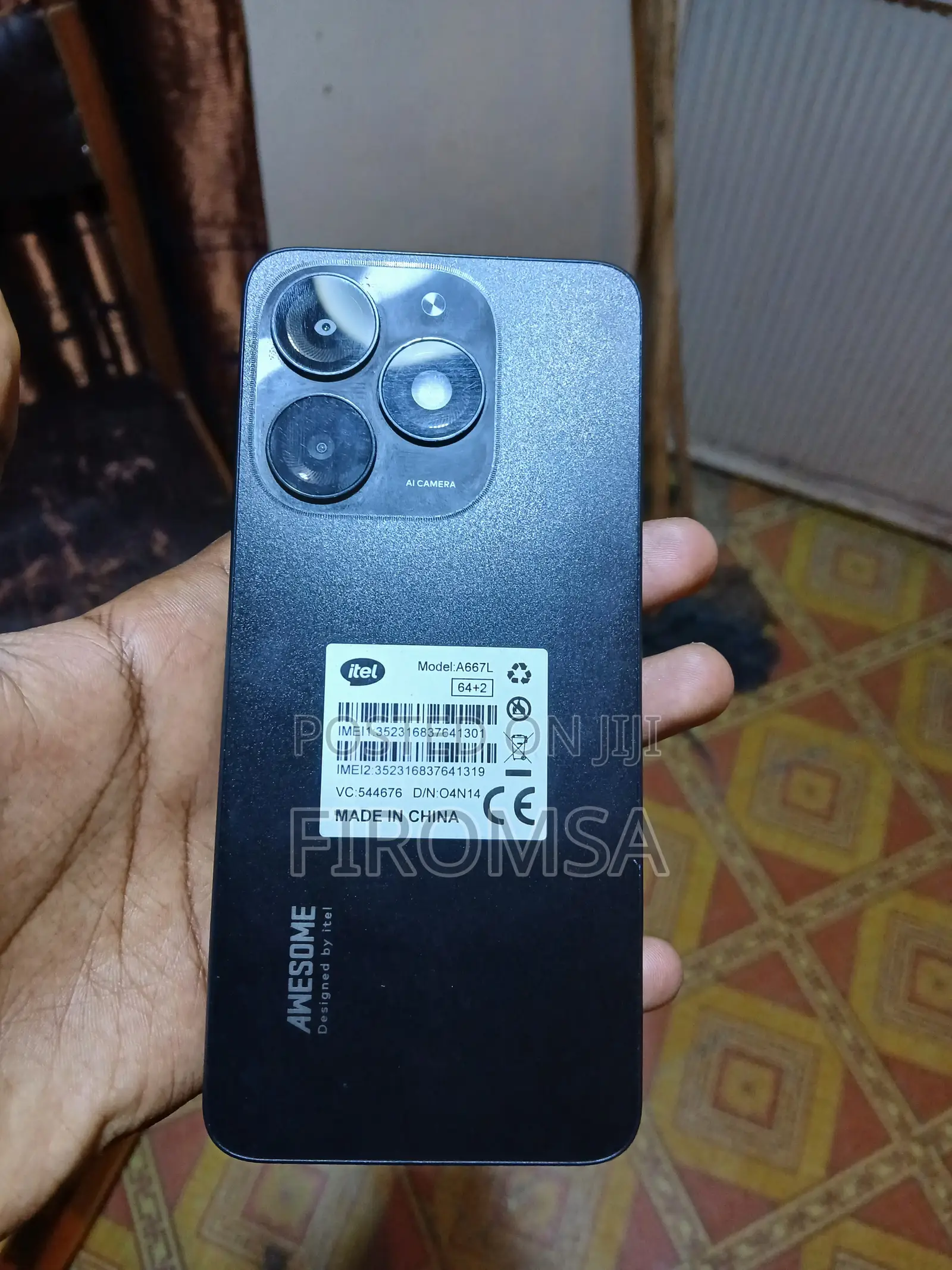 Itel A50 128 GB Black