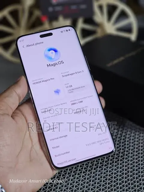 New Honor Magic6 Pro 512 GB Black