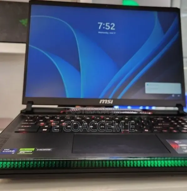 New Laptop MSI 16GB Intel Core i9 SSD 1T
