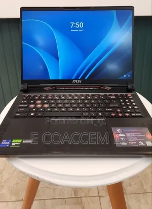 New Laptop MSI 16GB Intel Core i9 SSD 1T