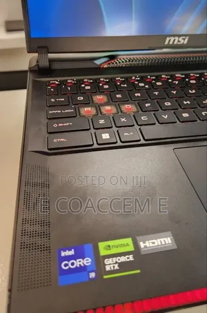 New Laptop MSI 16GB Intel Core i9 SSD 1T