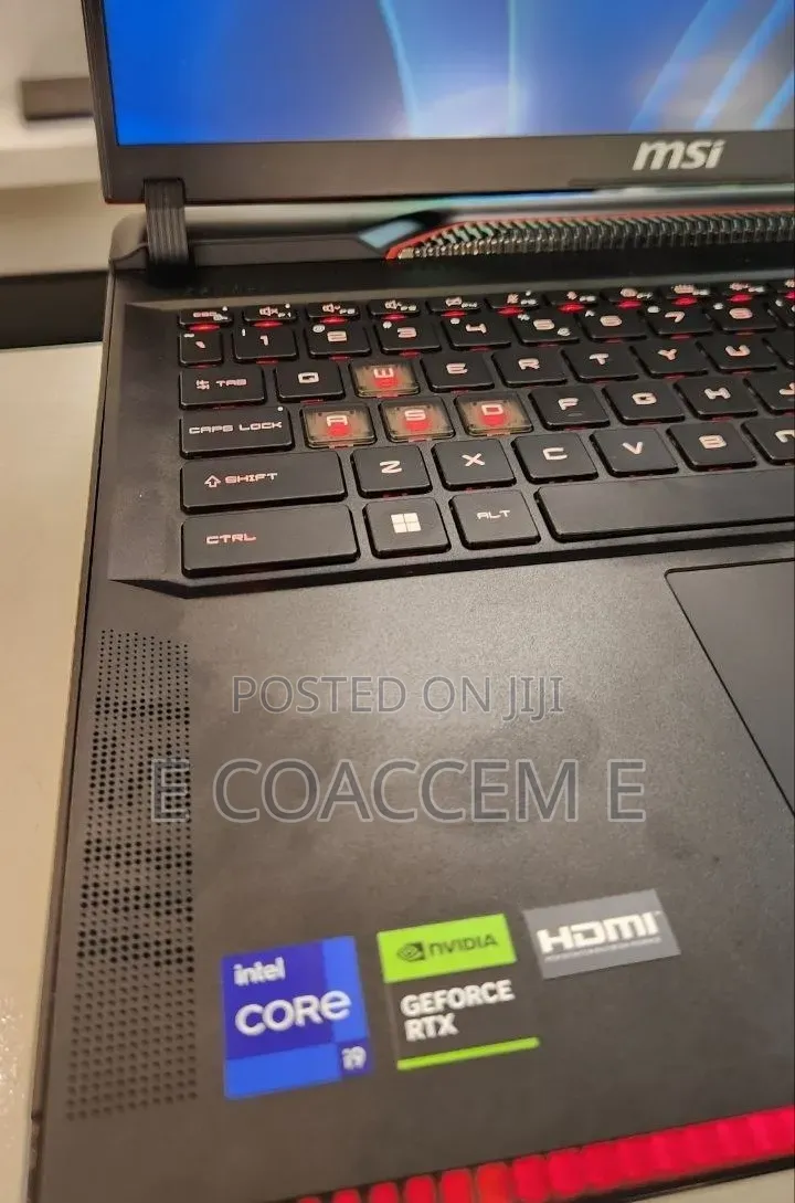 New Laptop MSI 16GB Intel Core i9 SSD 1T