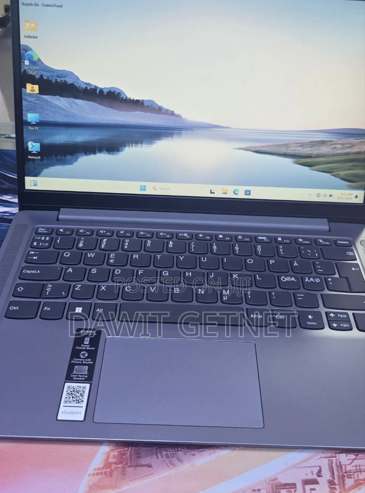 New Laptop Lenovo Ideapad 3 8GB Intel Core i7 SSD 512GB