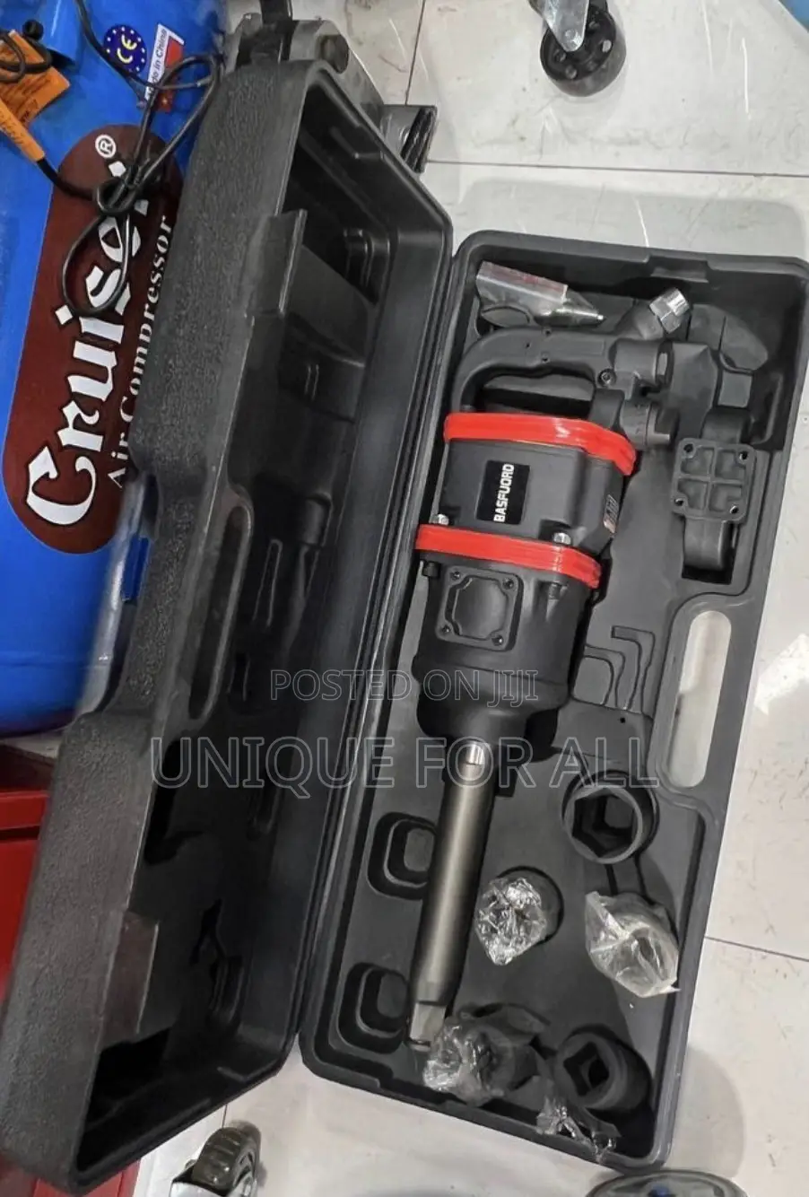 1-Inch Pneumatic Air Impact Wrench Is a High-Torque Professional Tool