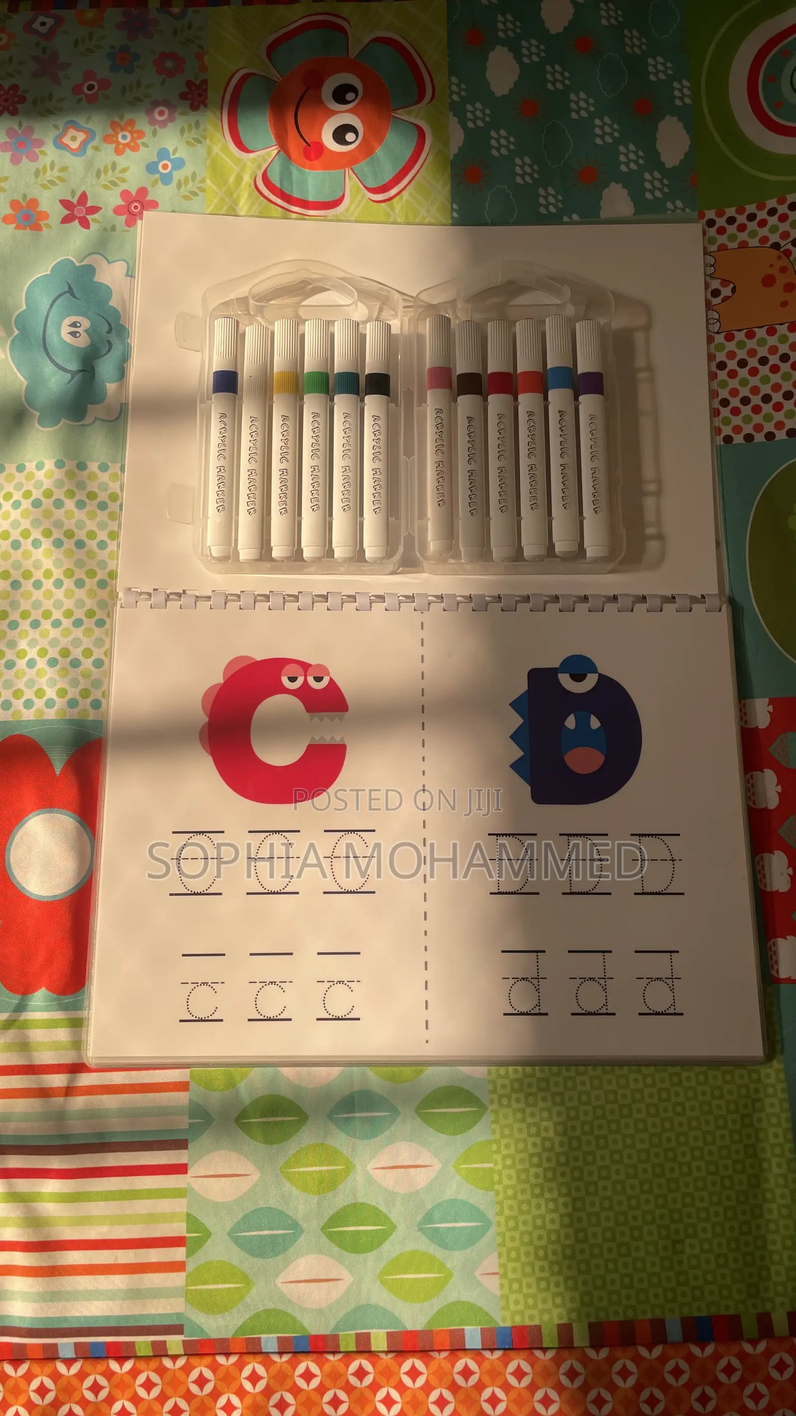 Kids Alphabet Tracing Book