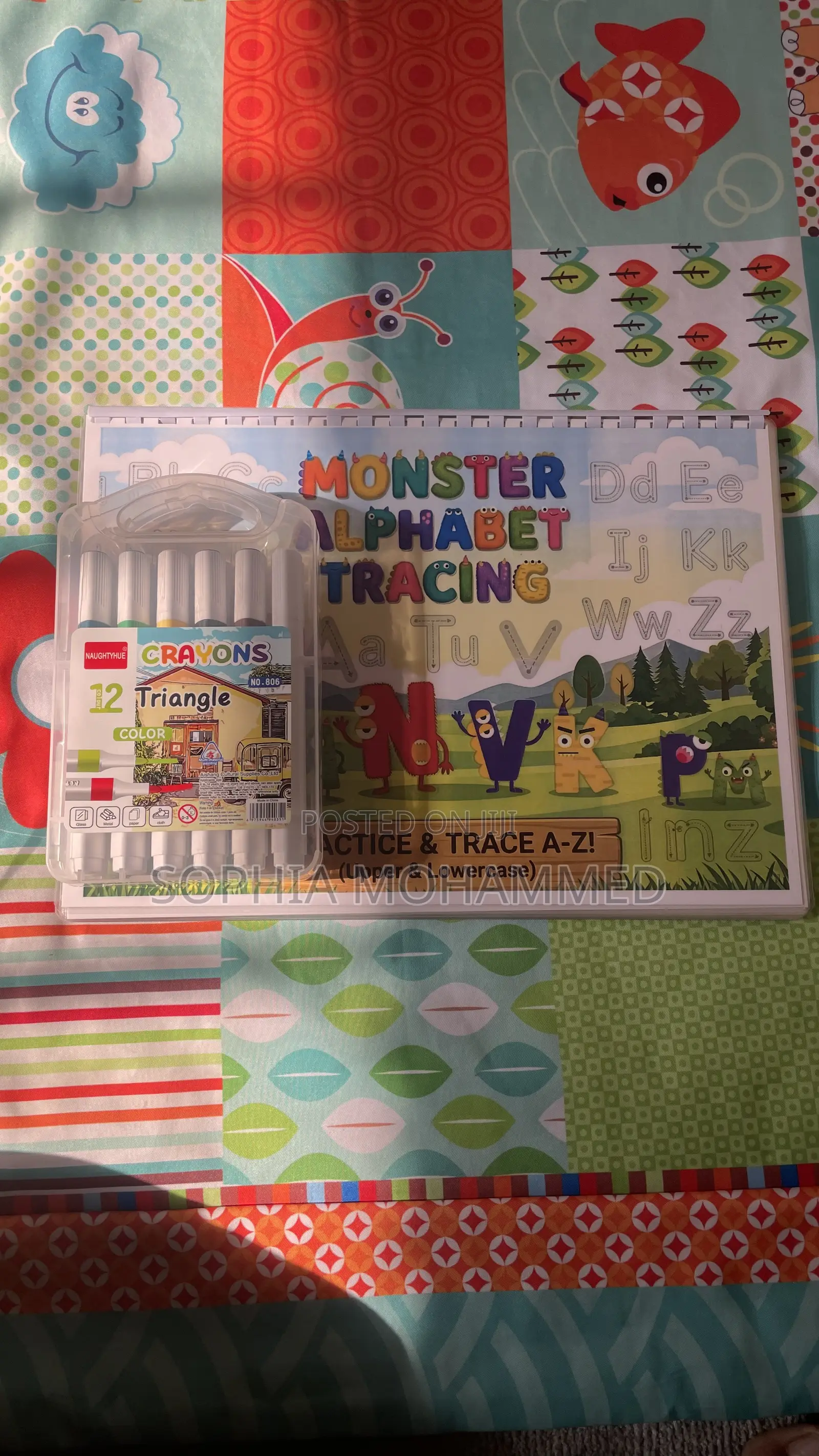 Kids Alphabet Tracing Book