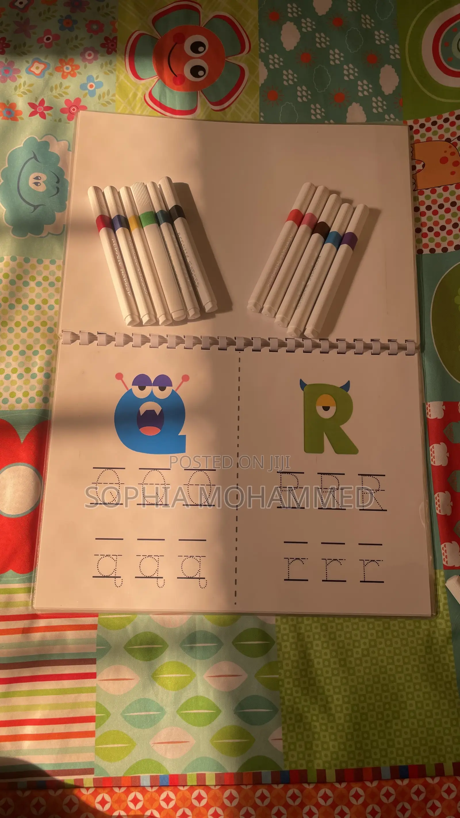 Kids Alphabet Tracing Book