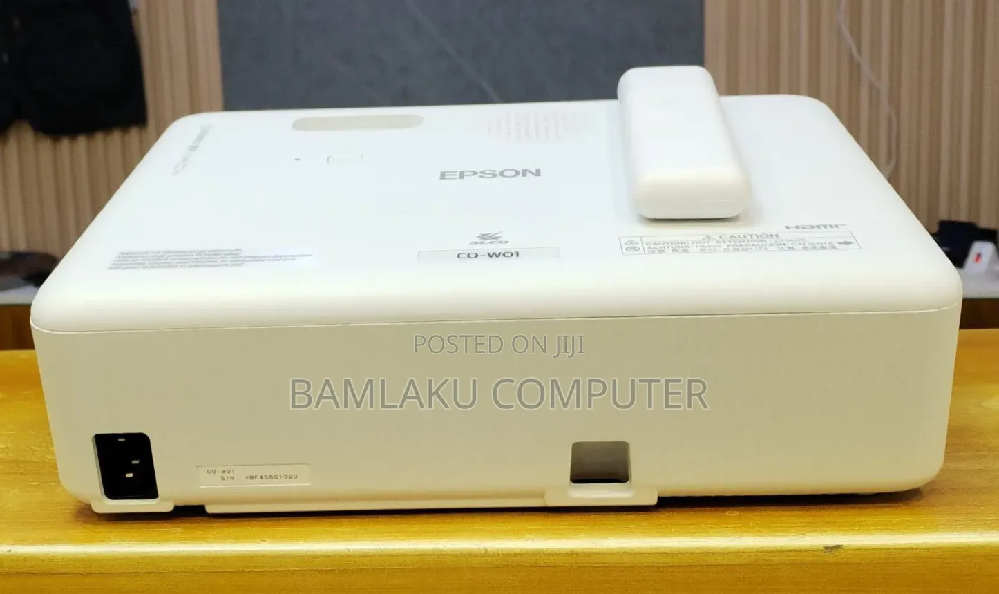 Brand New Packed With Cartoon
Epson Projector 
Model : CO-W01