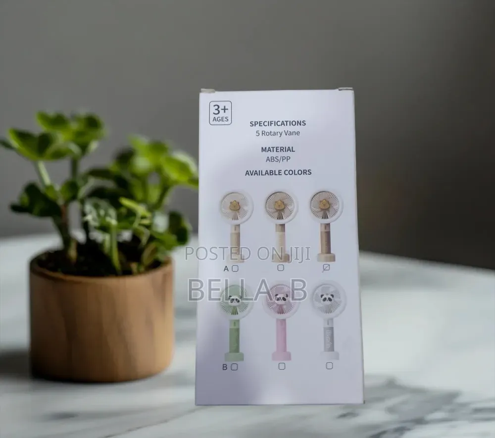 MINI FAN : Cute Powerful Mini Fan.