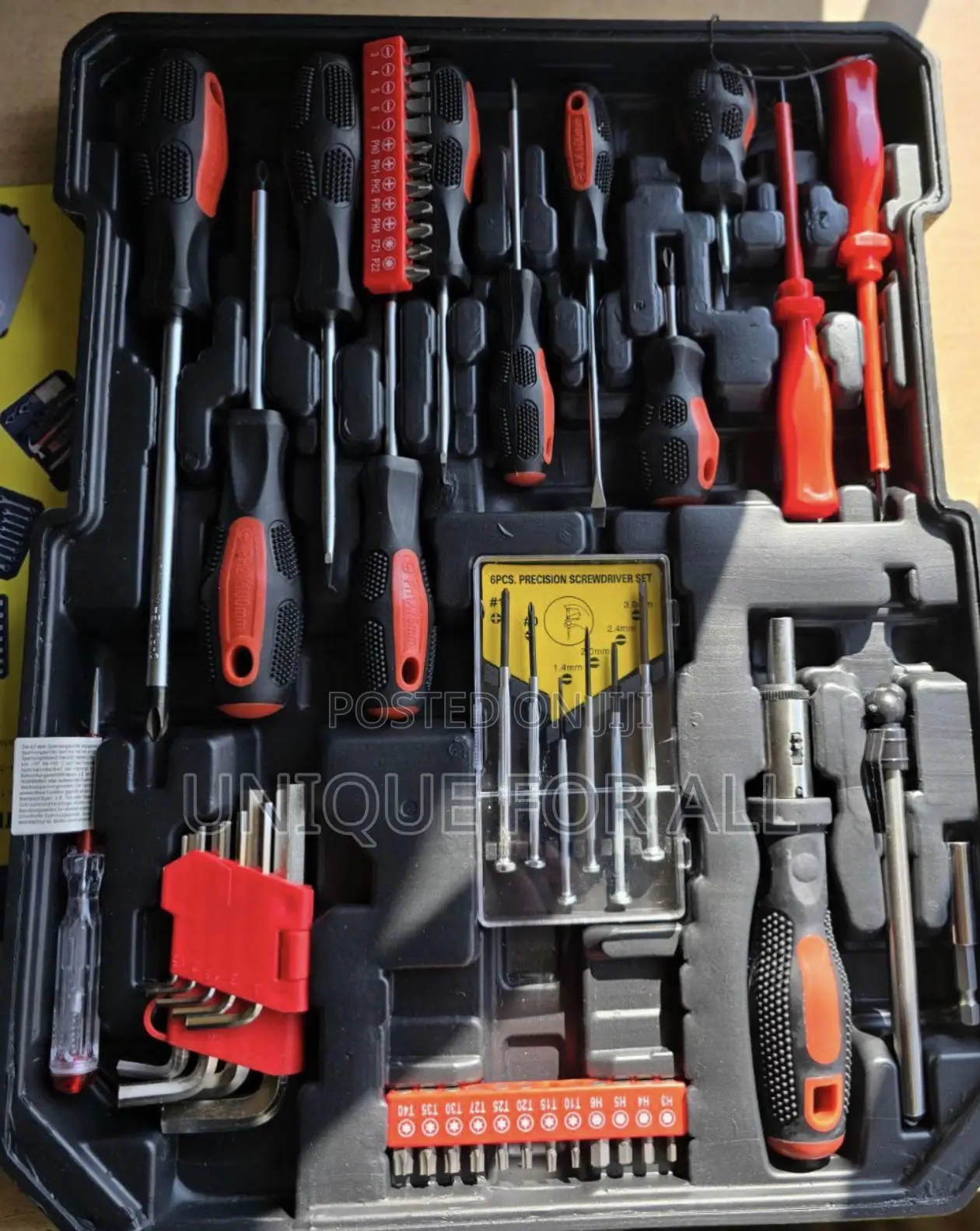 186/187-Piece Professional Mechanic's Hand Tool Set