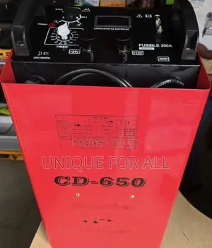 CD-650 Is a Heavy-Duty 12v/24v Portable Lead-Acid Battery Charger