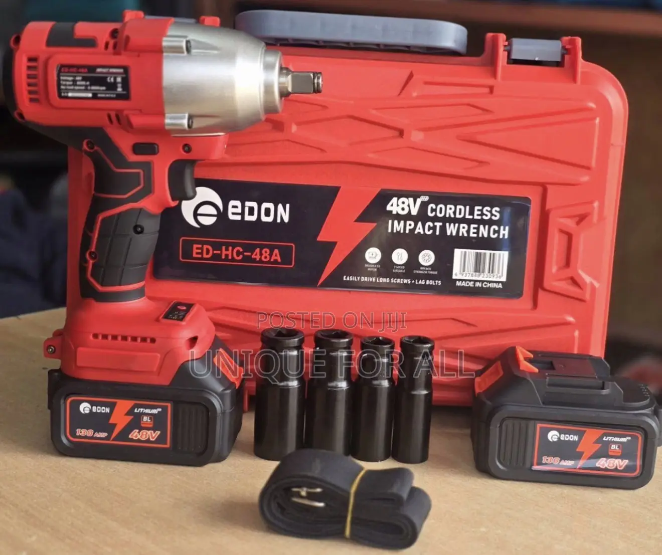 Edon ED-HC-48A Is a 48V Cordless Brushless Impact Wrench