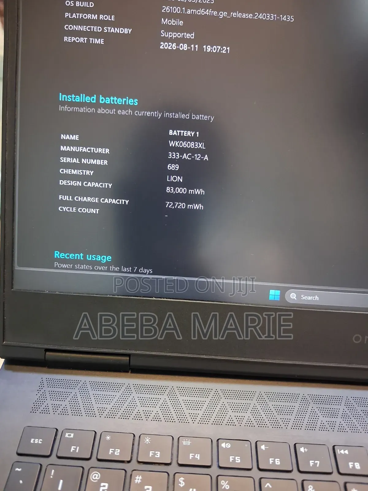 New Laptop HP Omen 16 16GB Intel Core i9 SSD 1T