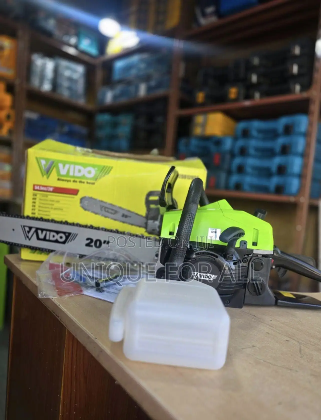 Vido 20-Inch Gasoline Chainsaw