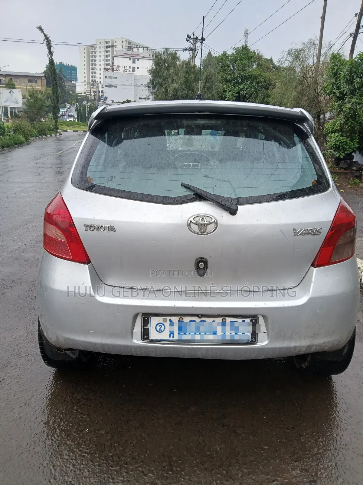 Toyota Yaris 2007 Silver