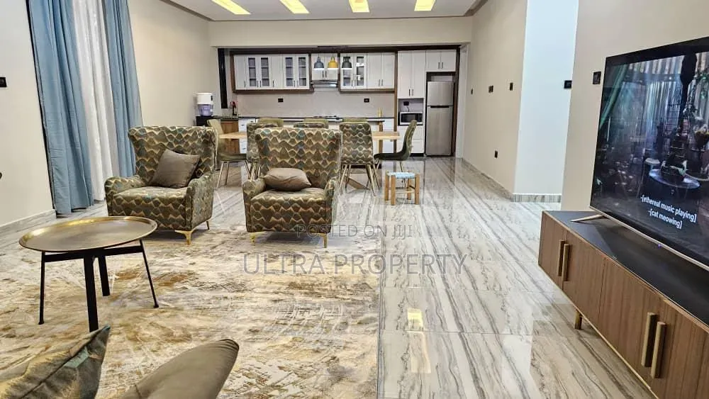 Furnished 3bdrm Apartment in Bole for rent