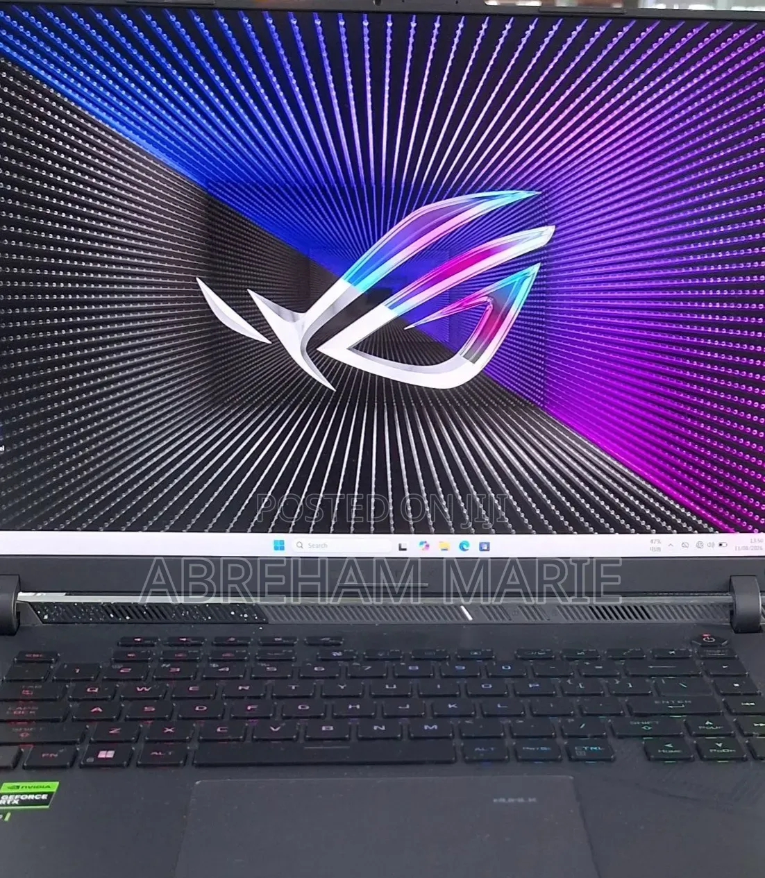 New Laptop Asus ROG Strix G16 G614 16GB Intel Core i9 SSD 1T