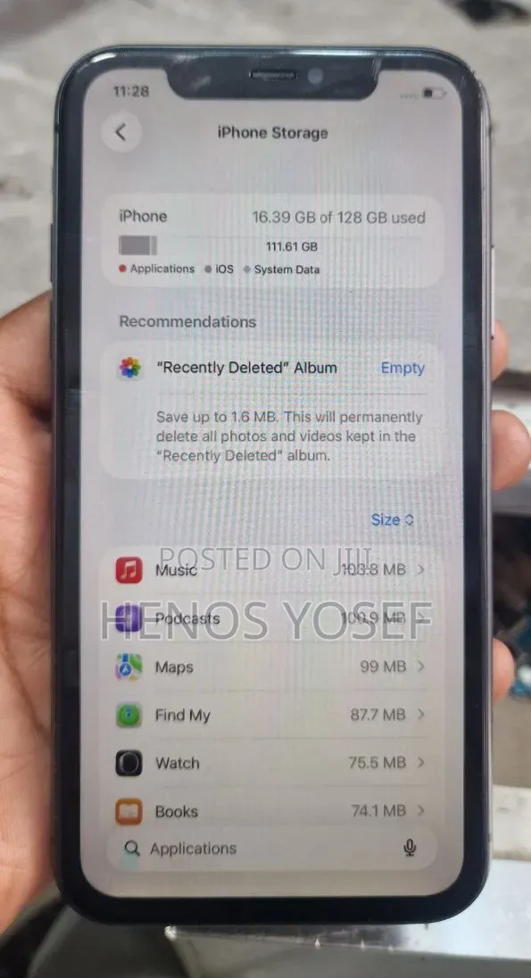 Apple iPhone 11 128 GB Gray
