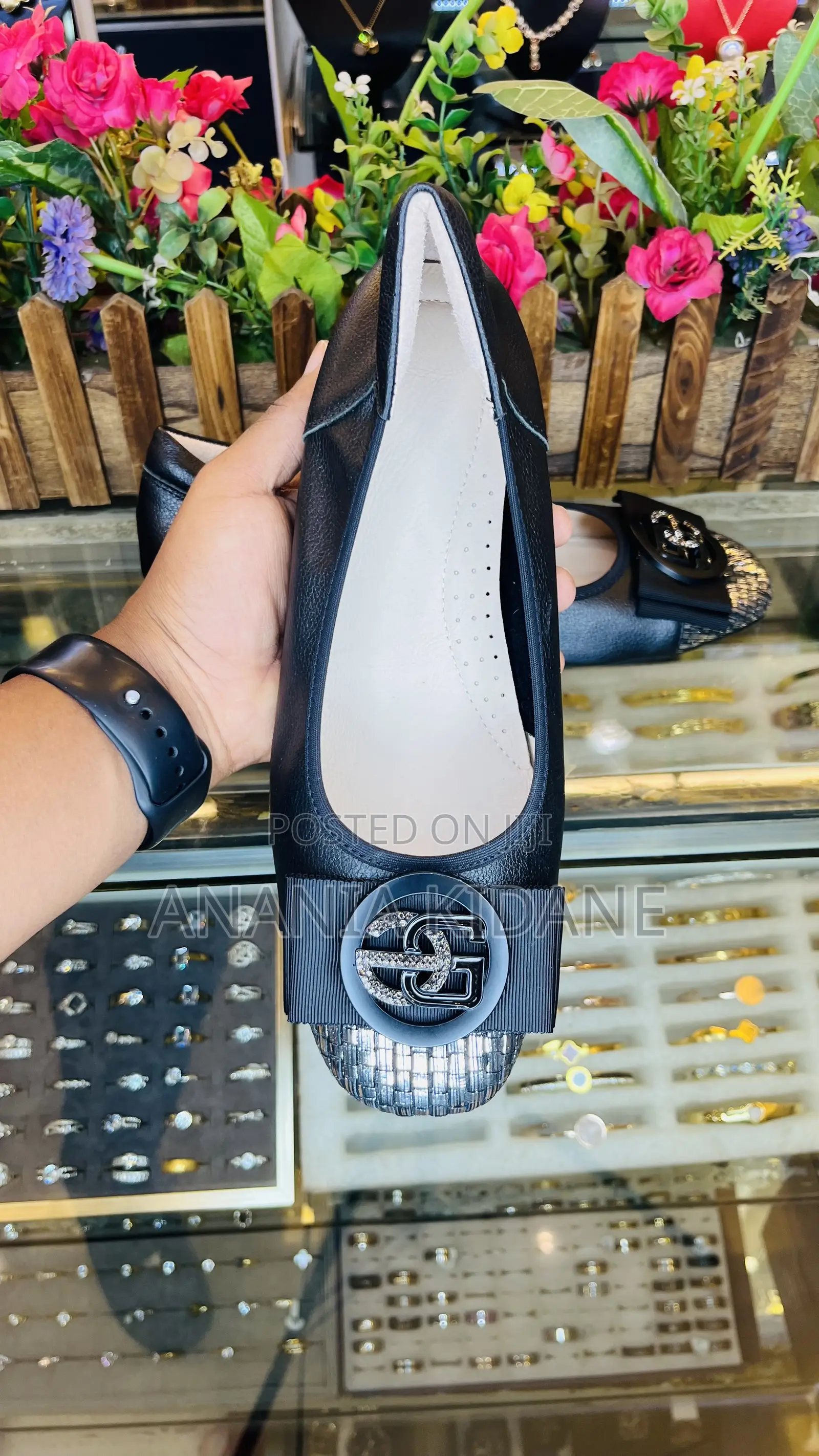 The Golden E Premium Leather Shoe