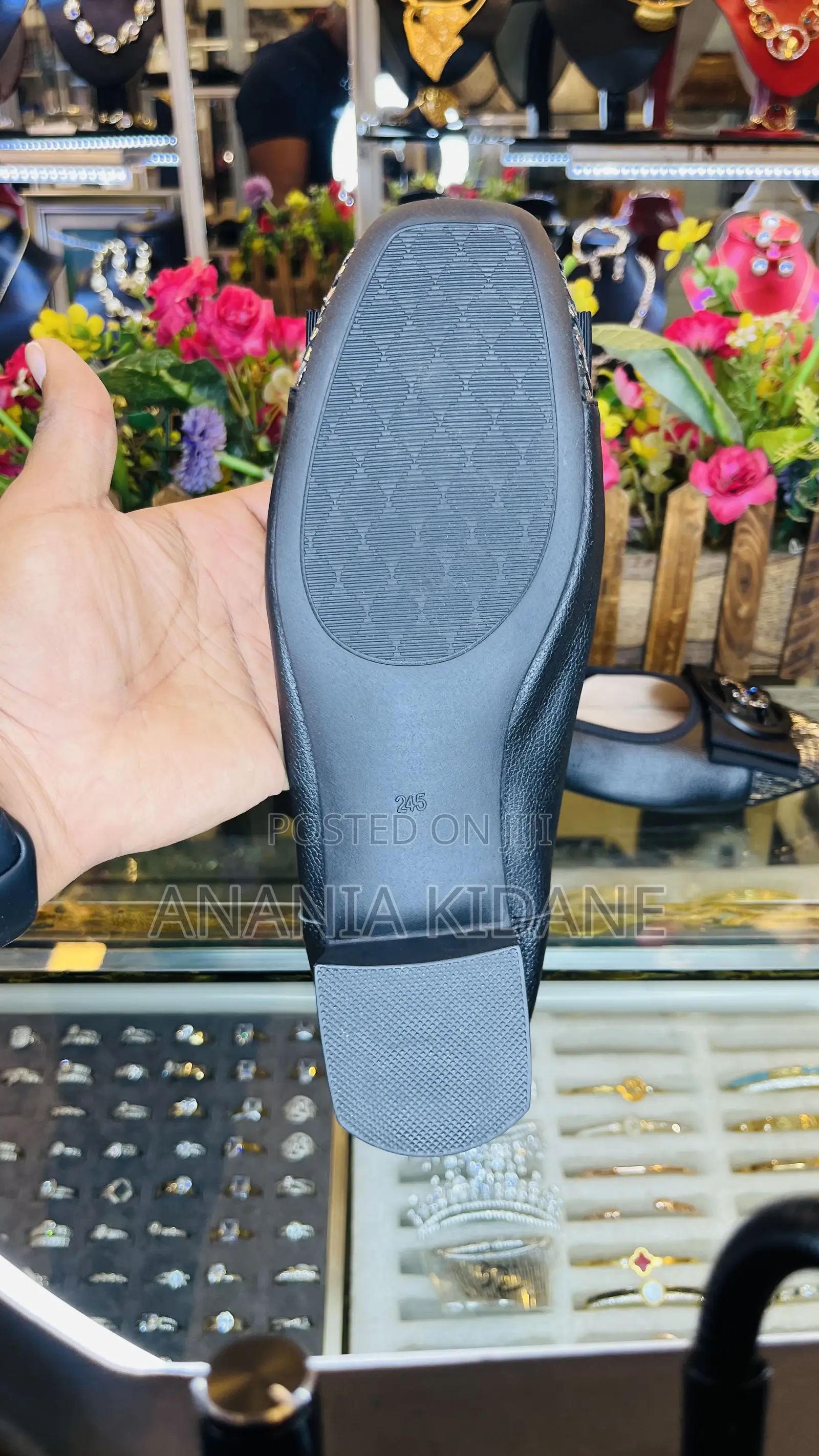 The Golden E Premium Leather Shoe