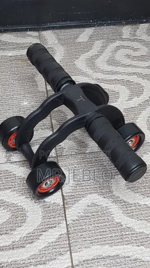 4-Wheel AB Roller – Abdominal Core Exercise Wheel