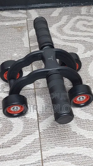 4-Wheel AB Roller – Abdominal Core Exercise Wheel