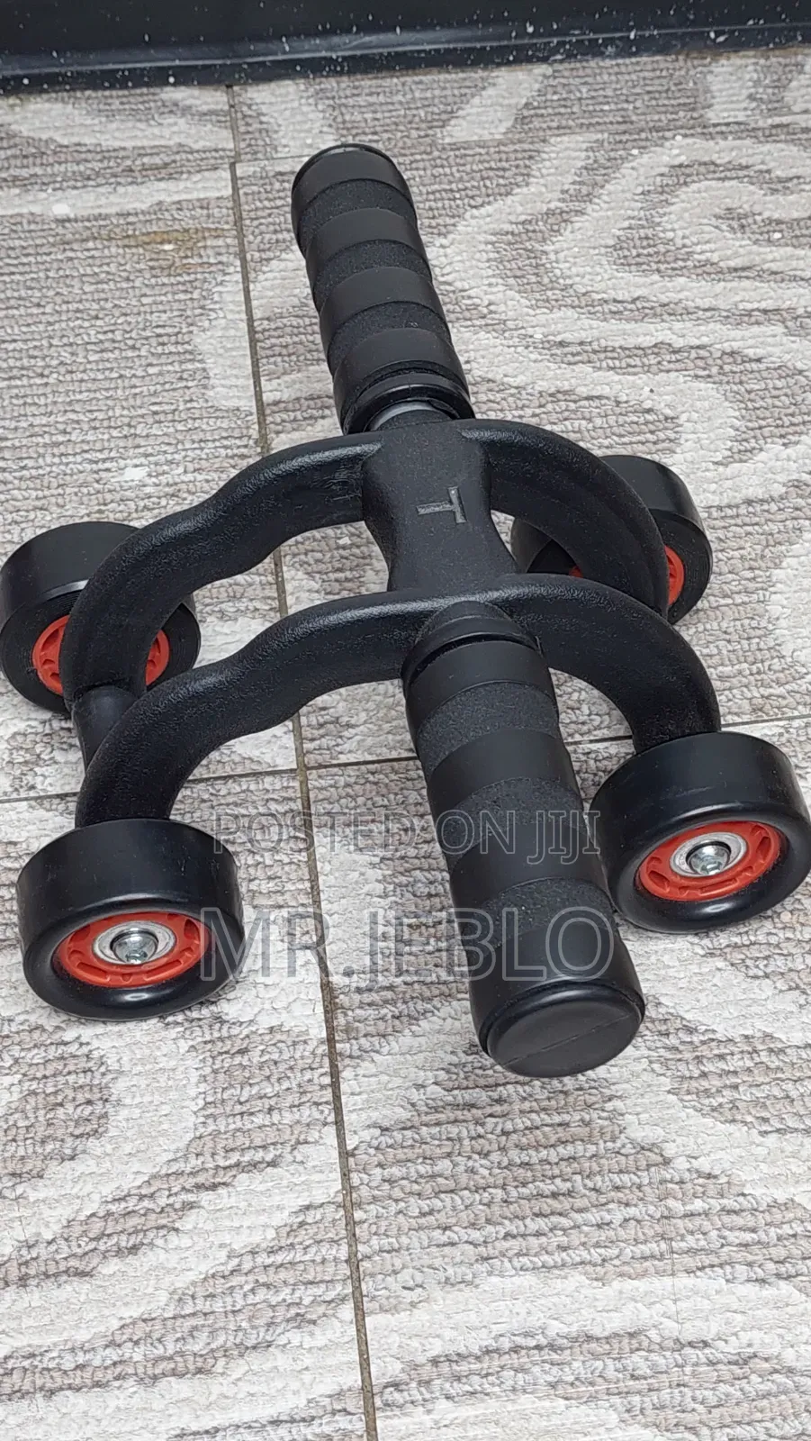 4-Wheel AB Roller – Abdominal Core Exercise Wheel