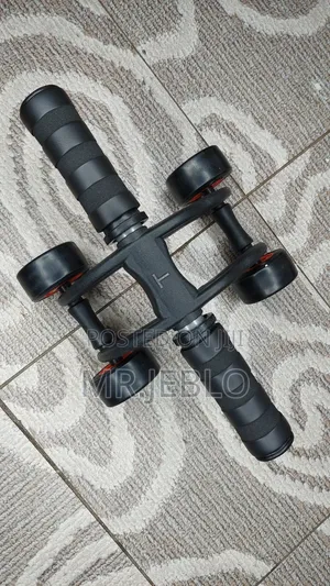 4-Wheel AB Roller – Abdominal Core Exercise Wheel